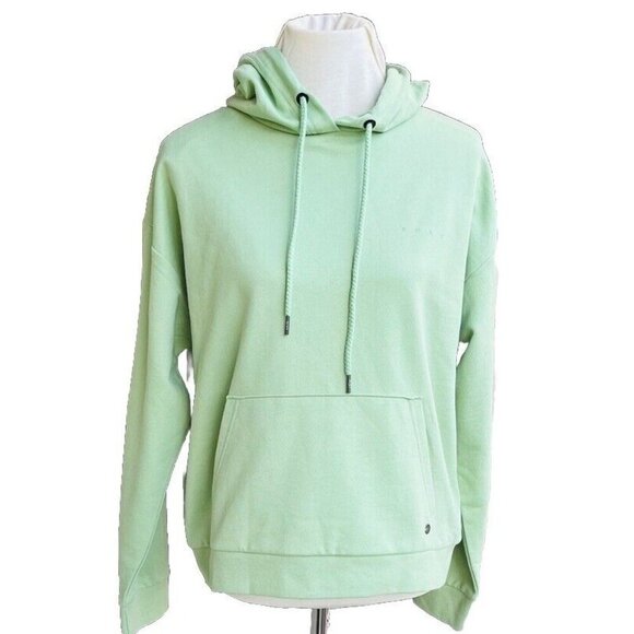 Roxy Afternoon Hike Hoodie Women’s Size L Color Green Kangaroo Pocket Pullover - Picture 11 of 11